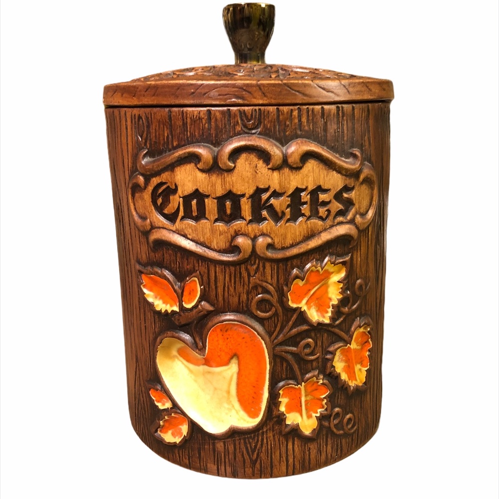 Vintage Treasure Craft Cookie Jar